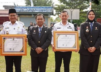 Pemkab Tanjab Timur Meraih Penghargaan Indeks Reformasi Hukum