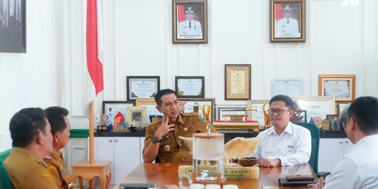 Bupati Fadhil Arief Menerima Kunjungan BPKP