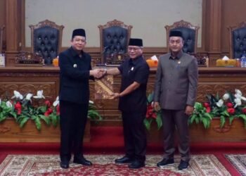 Bupat Bambang Bayu Suseno Hadiri Rapat Paripurna DPRD Muaro Jambi
