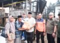 Sekda Pemkab Muaro Jambi Kunjungi  Warga Korban Kebakaran