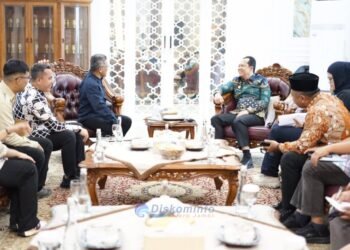 Bupati Bambang Bayu Suseno Terima Kunker Direktur Pengendalian Kebakaran Lahan