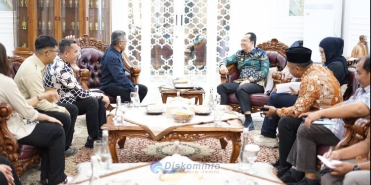 Bupati Bambang Bayu Suseno Terima Kunker Direktur Pengendalian Kebakaran Lahan