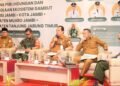 Bupati Bambang Bayu Suseno Hadiri Sosialisasi Rencana Perlindungan dan Pengelolaan Gambut