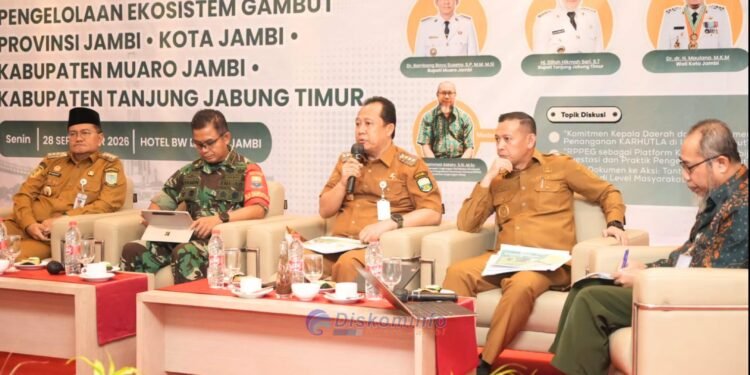 Bupati Bambang Bayu Suseno Hadiri Sosialisasi Rencana Perlindungan dan Pengelolaan Gambut