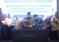 Pemkab Muaro Jambi Tandatangani MoU dengan Kanwil Kemenkum