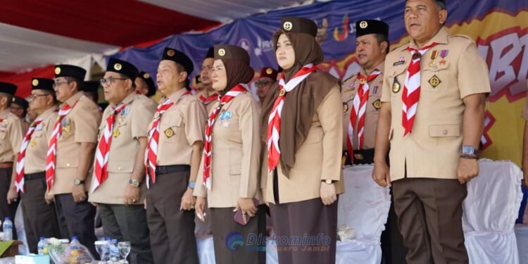 Sekda Muaro Jambi Hadiri Upacara Pembukaan Jamda ke 9