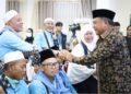 Sekda Budhi Hartono Sambut Kedatangan Jamaah Haji Muaro Jambi