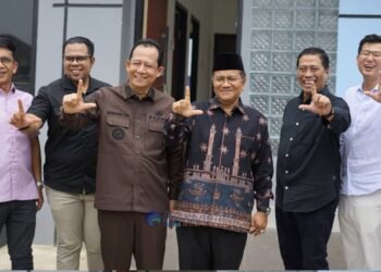 Bupati Bambang Bayu Suseno Hadiri Perjanjian Akad Kredit Rumah Massal