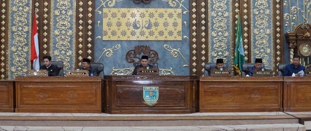DPRD Kota Jambi Menggelar Paripurna Penyampaian Nota Pengantar Perubahan APBD 2026