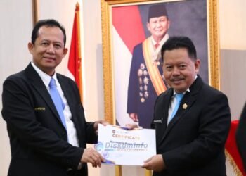 Bupati Bambang Bayu Suseno Mengikuti Penutupan Pelatihan KPPD Lemhannas