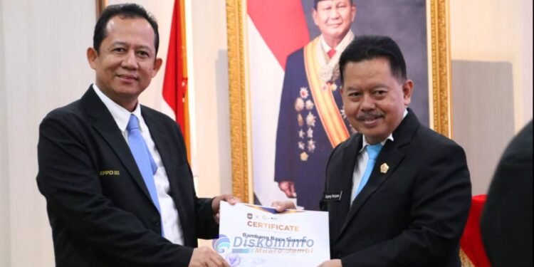Bupati Bambang Bayu Suseno Mengikuti Penutupan Pelatihan KPPD Lemhannas