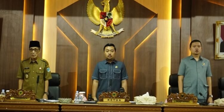 DPRD Kabupaten Batang Hari Menggelar Rapat Paripurna
