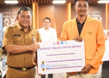 Sekda Muaro Jambi Hadiri Bimtek PPK Ormawa Unja
