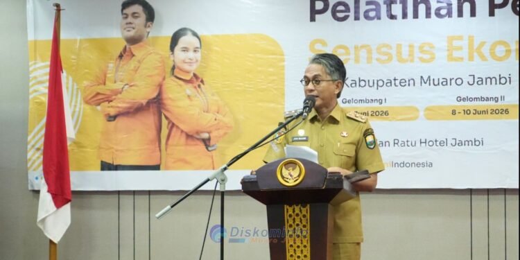 Wabup Muaro Jambi Buka Acara Pelatihan Petugas Sensus Ekonomi