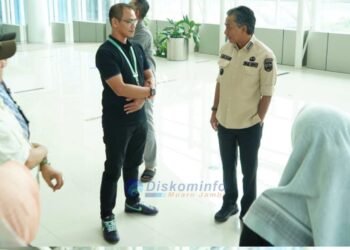 Wakil Bupati Junaidi H. Mahir Berkunjung ke Bandara Sultan Thaha Jambi