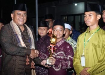 Sekda Muaro Jambi Tutup Acara MTQ Tingkat Kecamatan Mestong